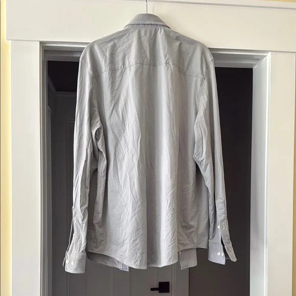 RHONE Classic Gray Button Down Shirt - Picture 3 of 3